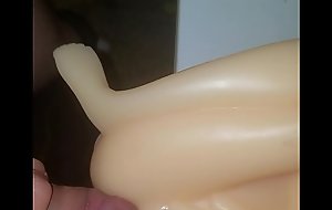 Sexdoll lose one's heart to cumshot
