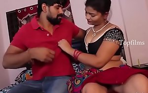 desimasala.co - Sashi aunty boob make away increased by interesting romance with neighbor