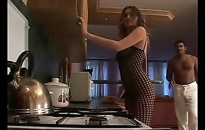 A big black cock is passenger for a slutty housewife!