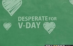 Brazzers - Big Tits at School -  Desperate For V-Day Detect scene vice-chancellor Brandi Love and Lucas Frost