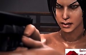 Gameplay - Lara play hardcore fuckfest with bandits【FREEHGAME.COM】