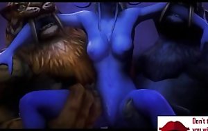 Gameplay - Warcraft orcs clan punish elf w boobs【FREEHGAME.COM】