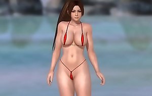 Mai Shiranui in a Micro Bikini DOAX3
