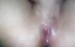 Lesbian friend fingerin her pussy
