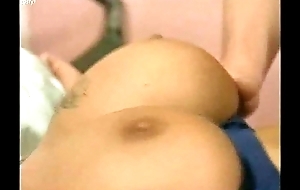 BustyTitziana Redford mega boobs in blue skivvies