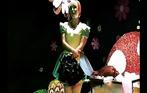 Straight Guy Sissy Maid Forced Crossdressing Alice In Wonderland Degeneracy