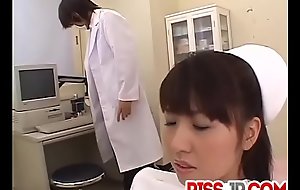 Misato Kuninaka, Oriental nurse, fucked with toys
