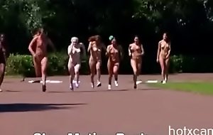 female naked race
