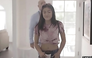 Stepdad lectures humiliated teen painless this babe wets herself