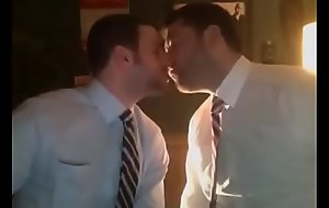 Sexy Guys Kissing Each Other While Smoking