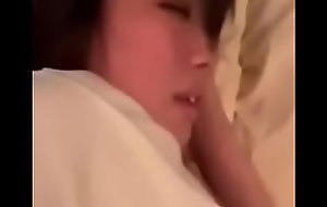Japanese teen Anjyu getting fucked by daddy