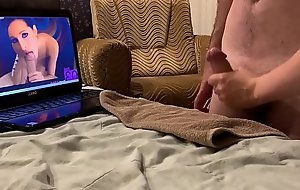 Repeatedly edged and forced to multiorgasm