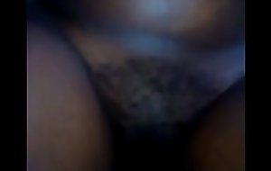 hot african armature ebony hairy pussy masturbates on camera