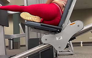 Candid Leggings Gym Girl