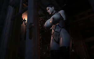 Resident Evil 8 Alcina dimitrescu BDSM Full Boobs and pussy showing