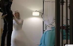 Shemale bride and brides maid get fucked