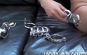 I will lock your cock up forever unless you obey me