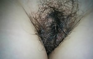 Immobile wed hairy pussy. Amateur.