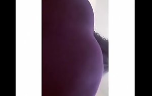 Friend recording me twerking my ass