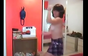 girl caught on webcam part 37 dancing queen