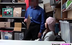Shoplifting Legal age teenager Moves To The Backroom