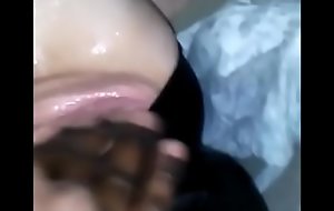 Interracial Couple - Squirting Orgasm In the Car