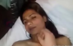Hot Hispanic receives screwed in her bald cunt