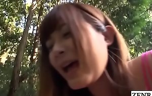 JAV personality Haruki Satou bizarre outdoor facesitting Subtitled